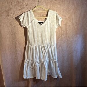 White dress beach cover up!